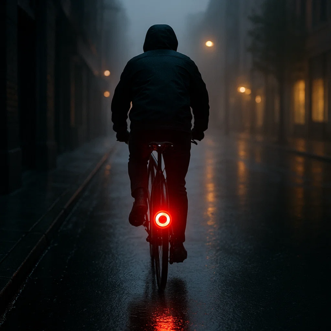 High-Visibility Bicycle Tail Light with 6 Bright Modes