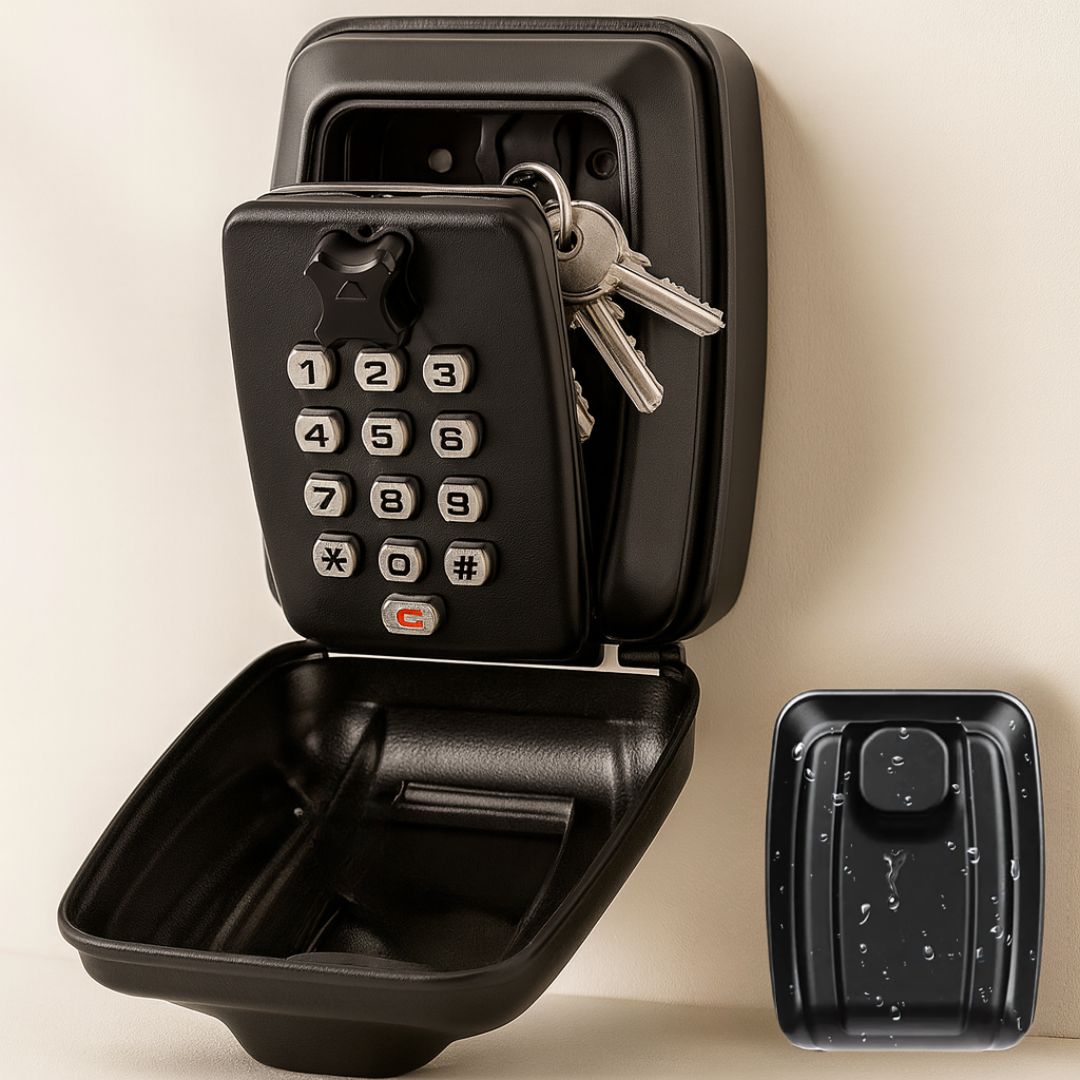Outdoor Key Vault | Secure Key Storage with Code Lock