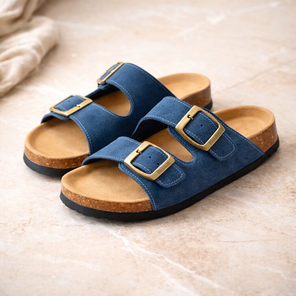 ComfortFit Sandals for Men and Women with Cork Footbed