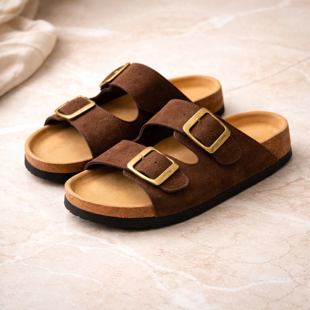 ComfortFit Sandals for Men and Women with Cork Footbed