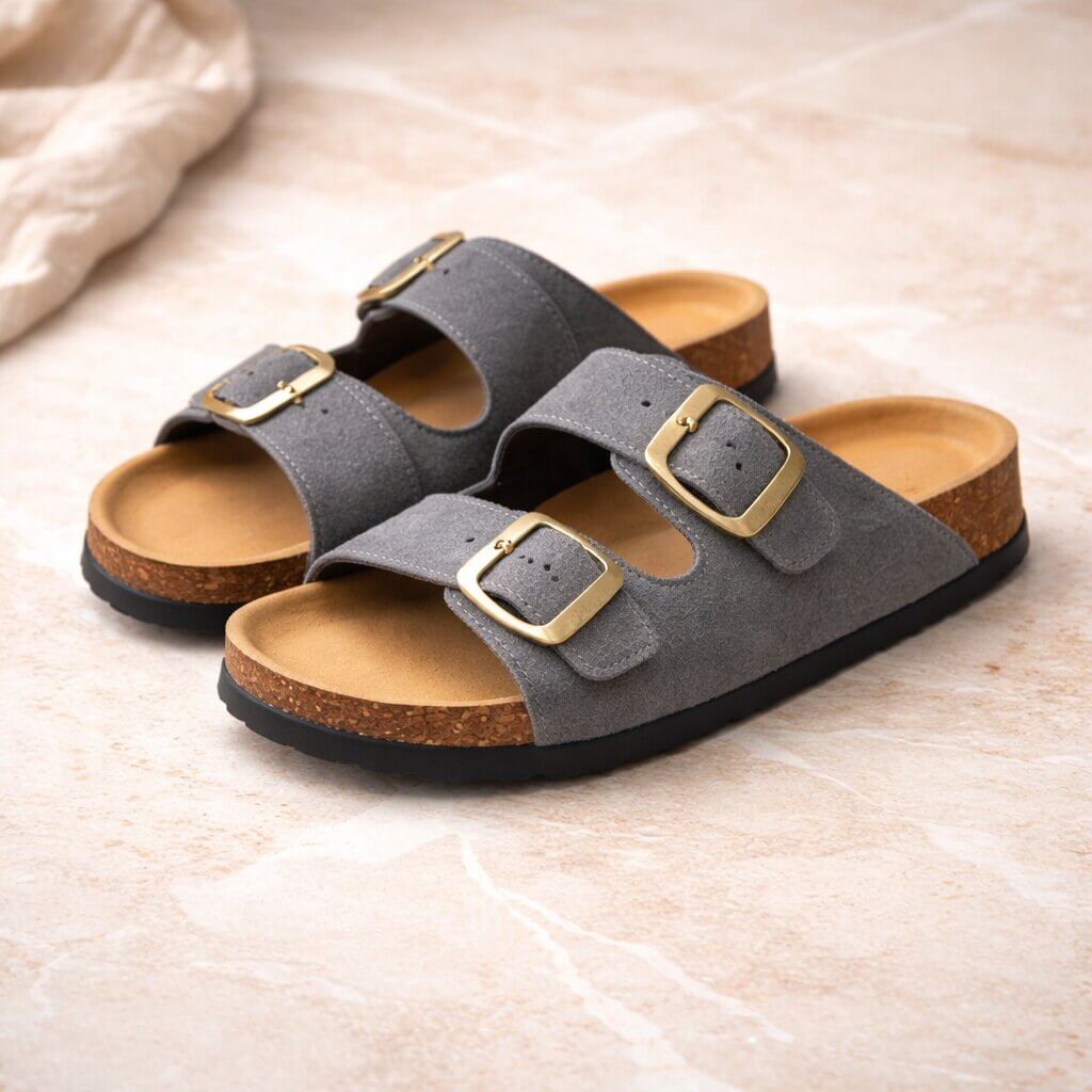 ComfortFit Sandals for Men and Women with Cork Footbed