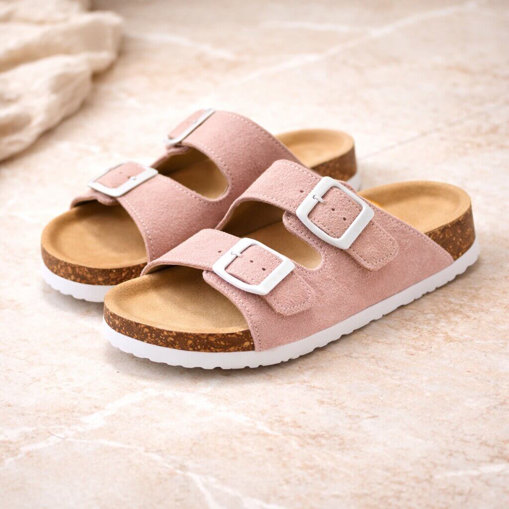 ComfortFit Sandals for Men and Women with Cork Footbed