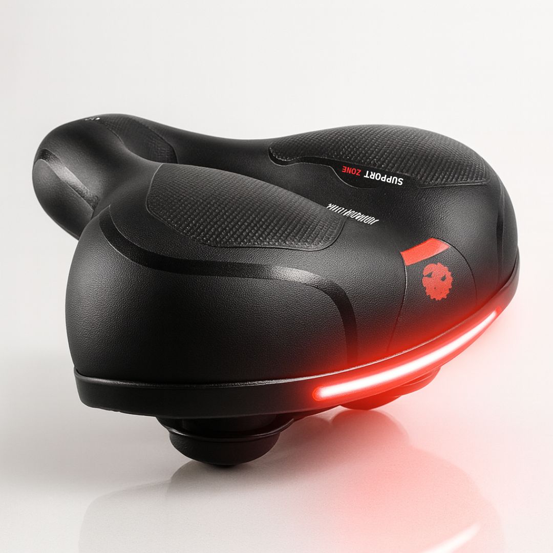 Comfort-Focused Bicycle Seat with Advanced Suspension System