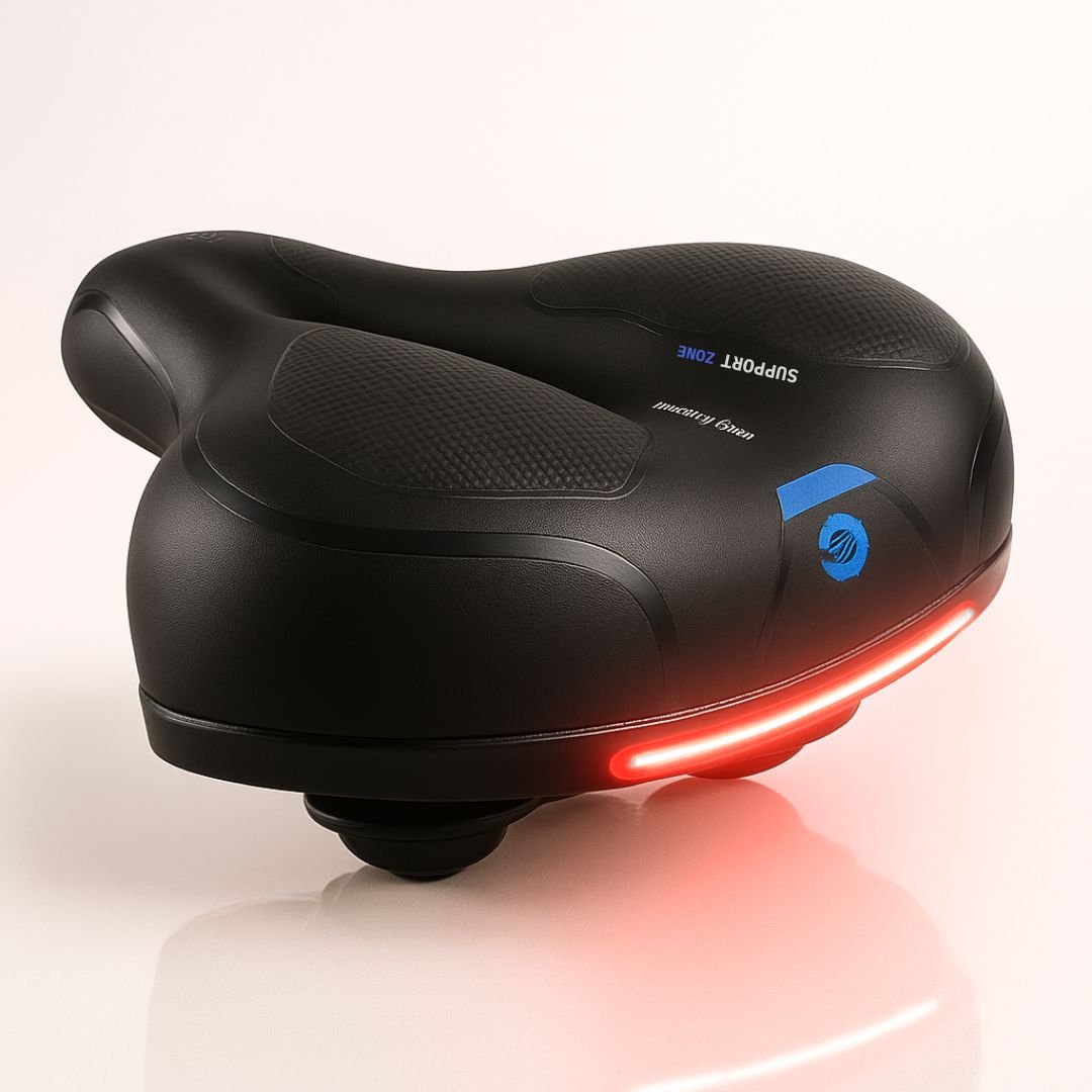 Comfort-Focused Bicycle Seat with Advanced Suspension System