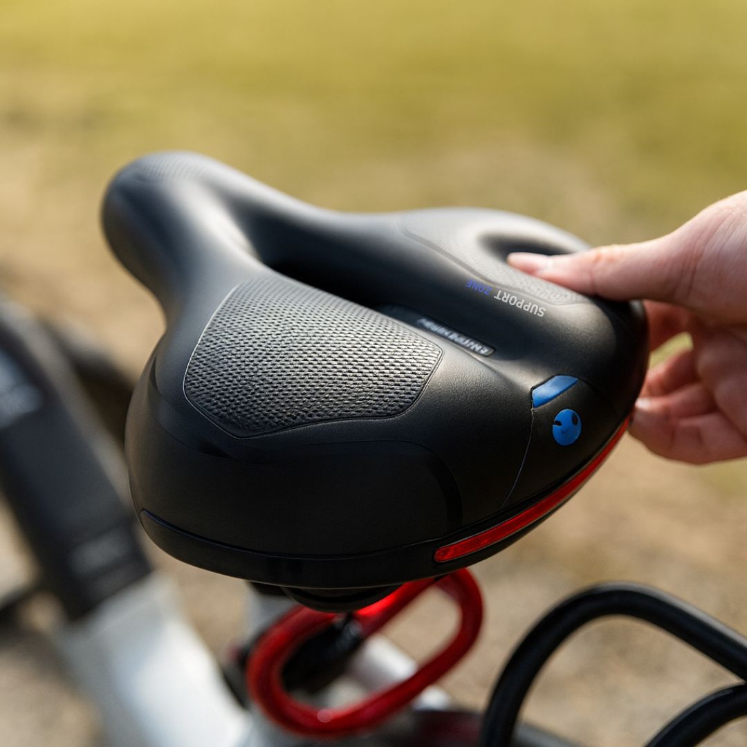 Ultimate Comfort Bike Seat for All Riders with Shock Absorption