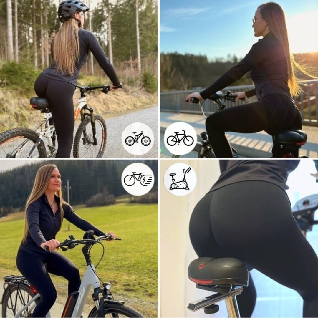 Comfort Plus Bicycle Seat for Men and Women | Cushioned Design