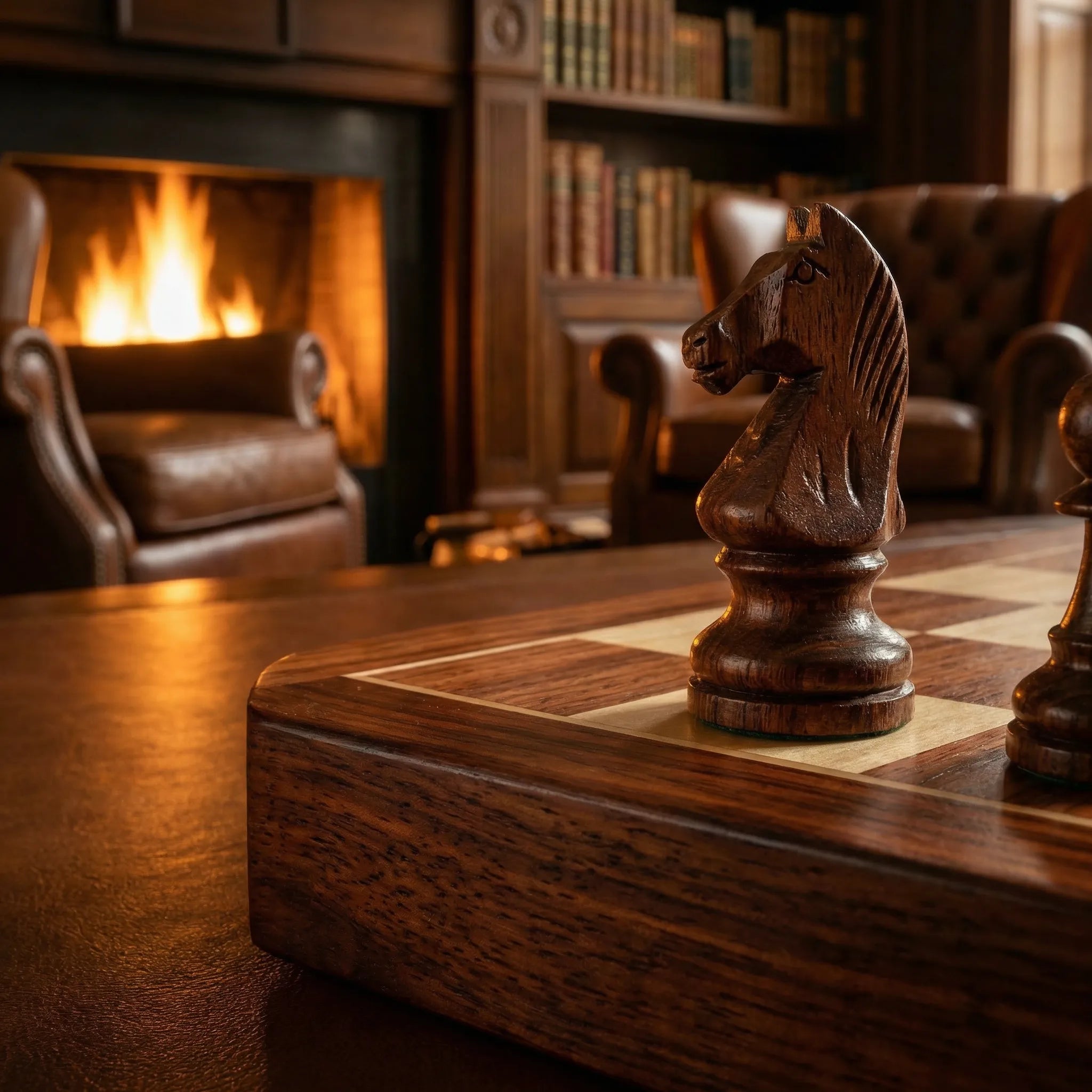 Elegant Portable Wood Chess Set | Classic and Compact