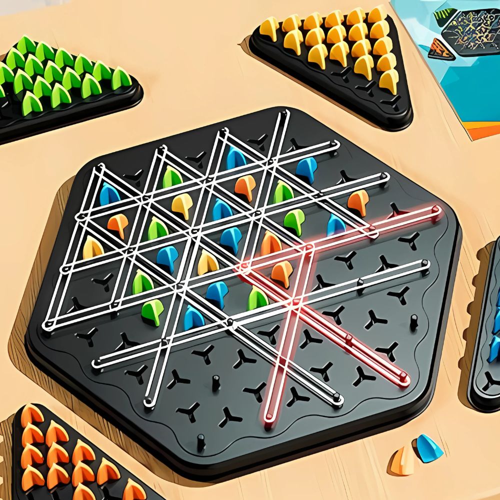 Engaging Triangle Chess Game for Kids | Fun Strategy Board Game