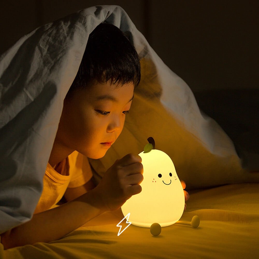 CozyGlow Night Light | Silicone Baby Night Lamp for Kids