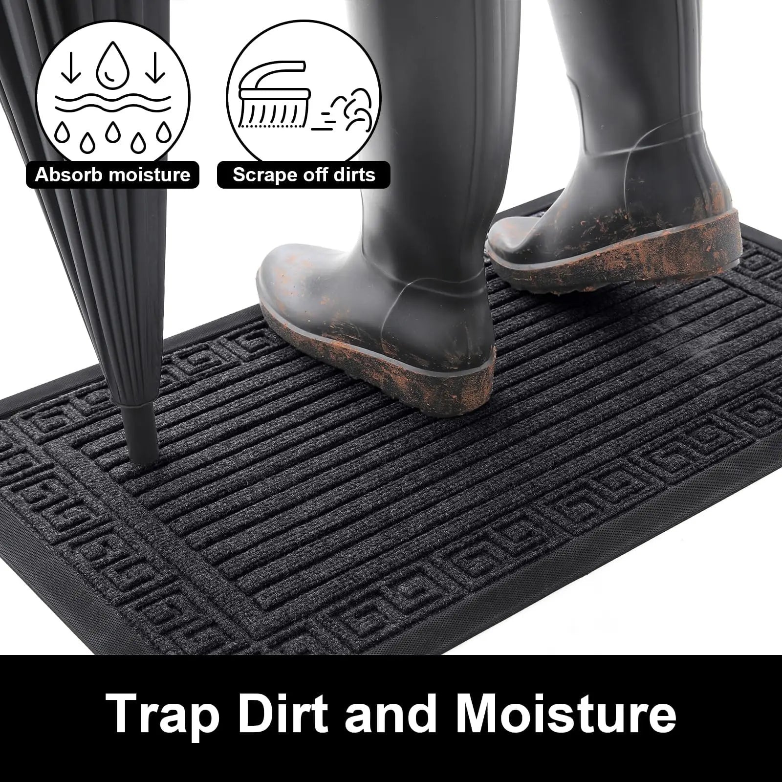 Premium Non-Slip Entryway Mat for Indoor & Outdoor Use