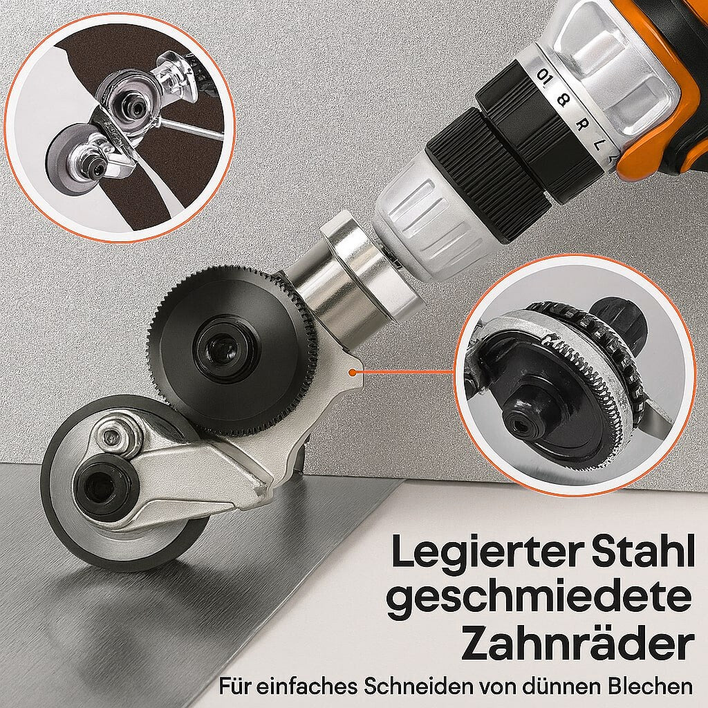 Precision Metal Cutting Attachment for Your Drill