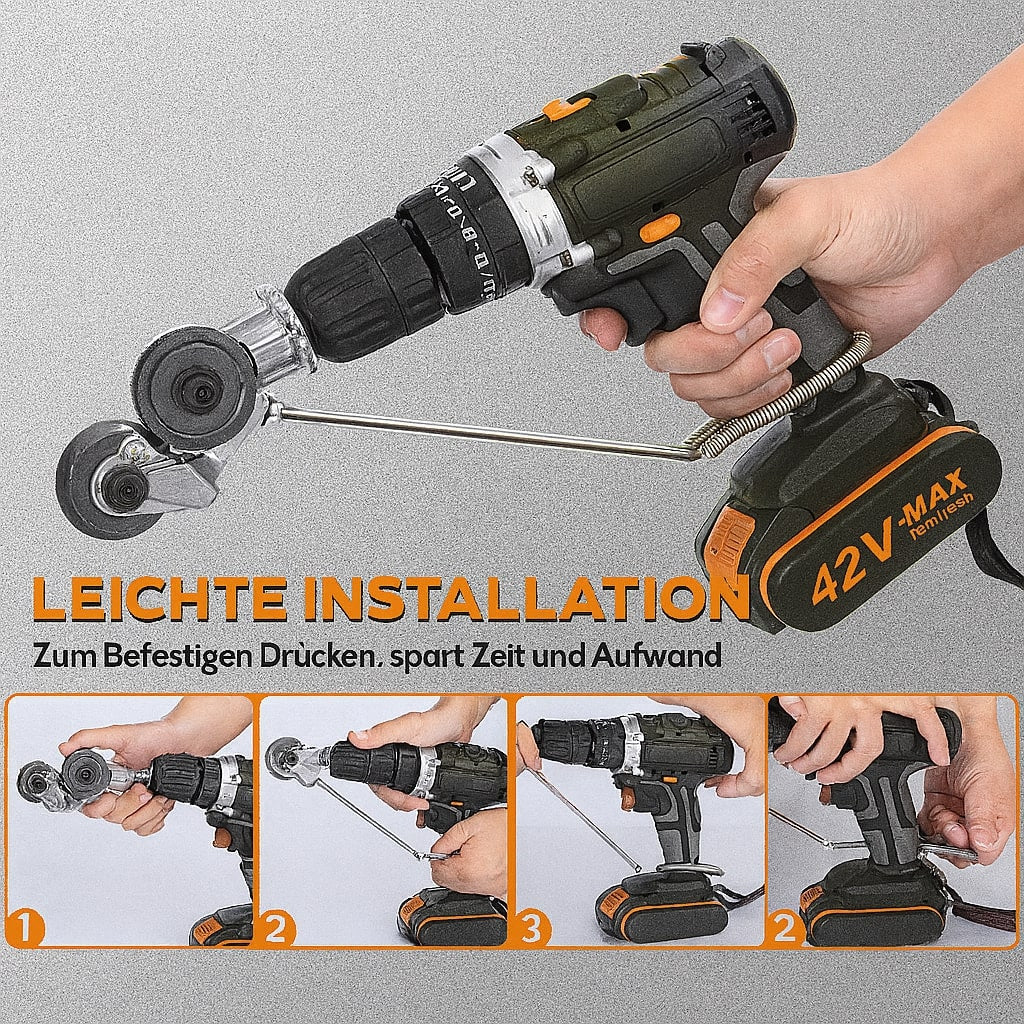 Precision Metal Cutting Attachment for Your Drill
