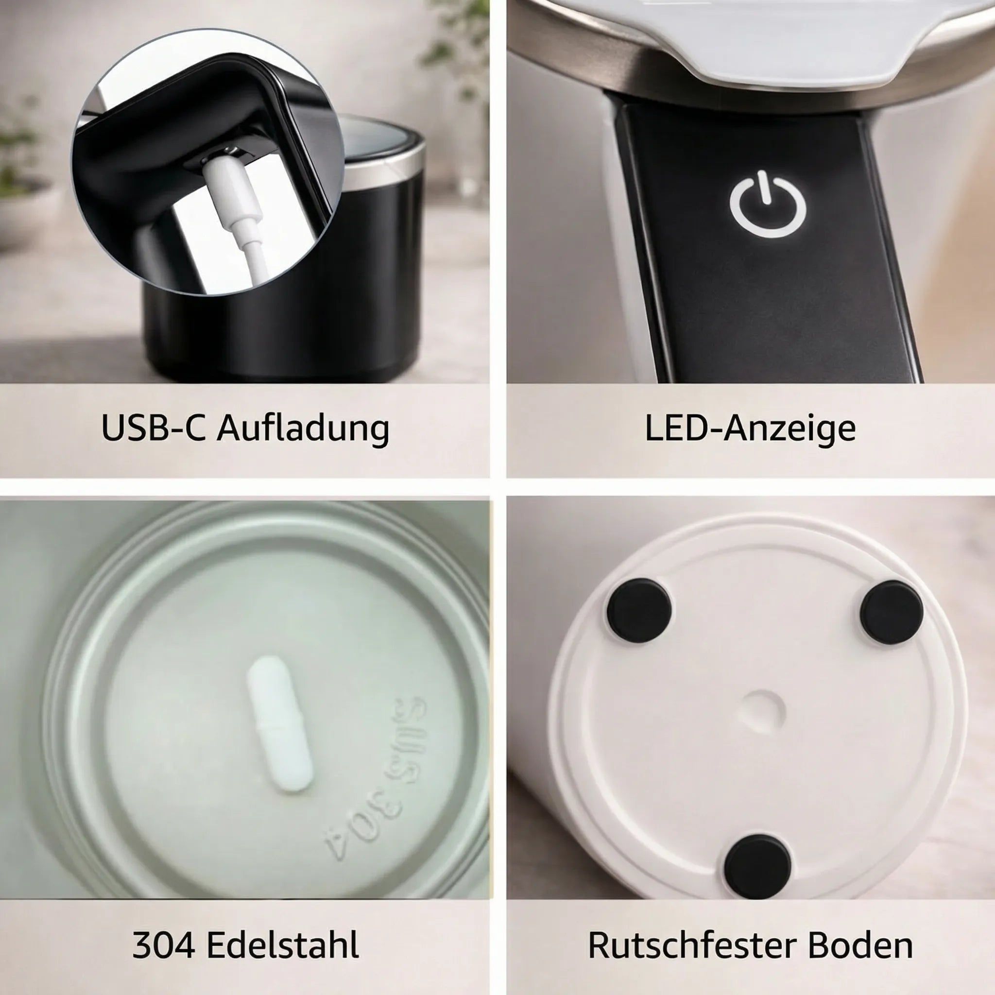 Smart Mixing Mug with LCD Display & USB Rechargeable Technology