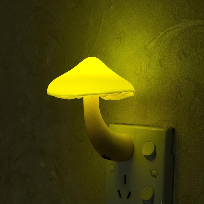 Enchanting Color-Changing Mushroom Lamp, 0.6W Energy Efficient