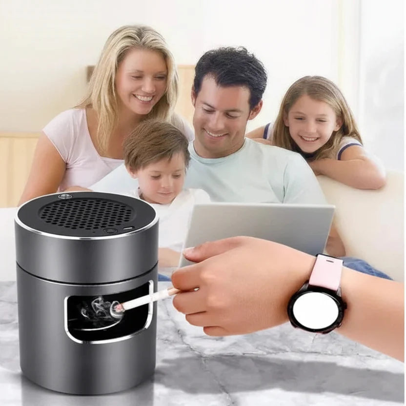 BreatheEasy - Smokeless Ashtray with Advanced Air Purification