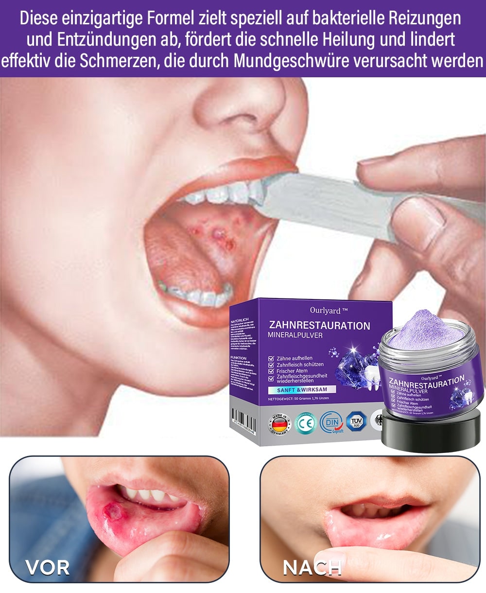 Natural Mineral Powder for Dental Care | Strengthen & Protect Your Smile