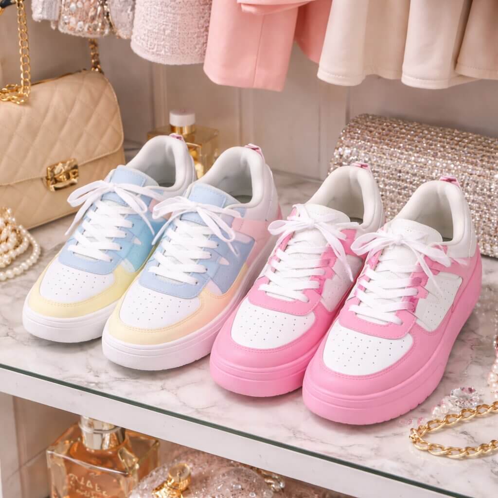 Vibrant Women's Sneakers | Lightweight Casual Footwear