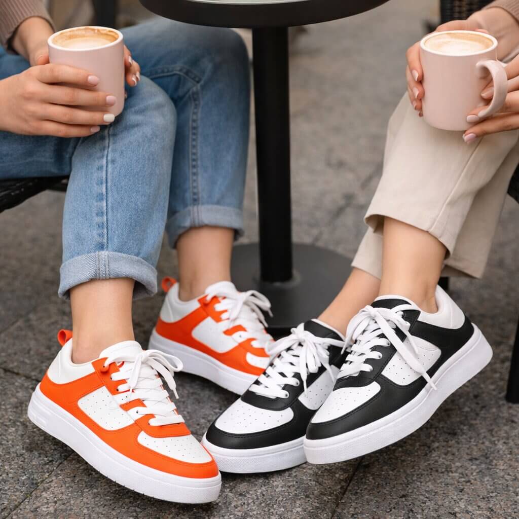 Vibrant Women's Sneakers | Lightweight Casual Footwear