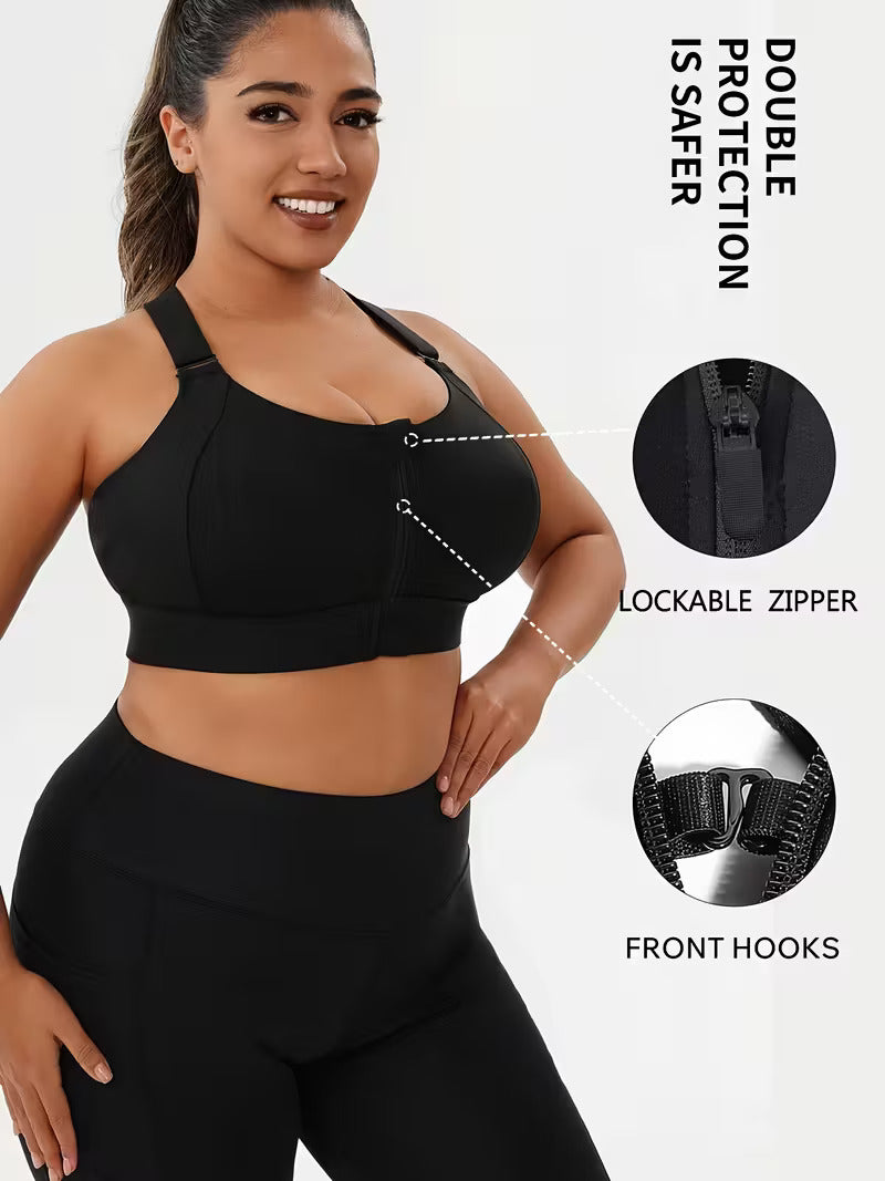Ultimate Support Sports Bra for Curvy Figures