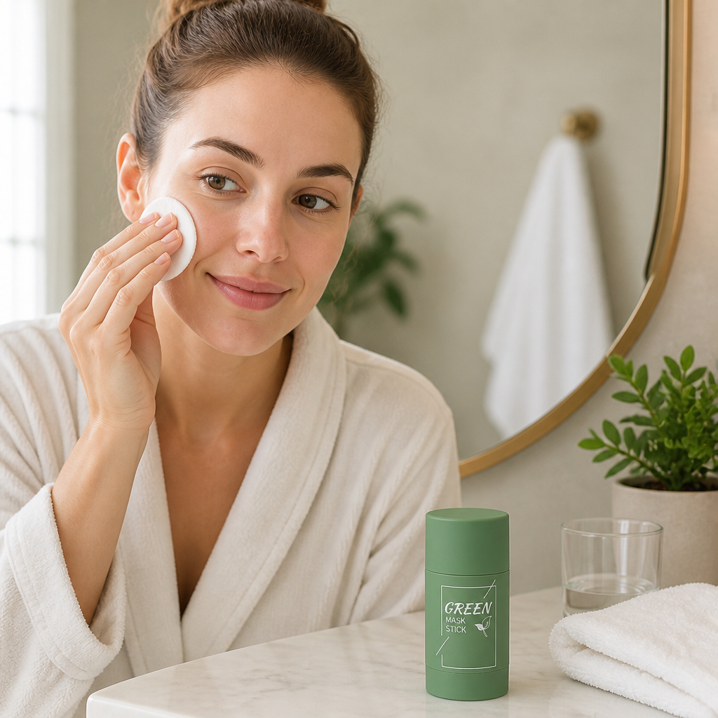 Everlisse™ Green Tea Detox Mask Stick — Control Oily Shine & Smooth Your Skin in 10 Minutes