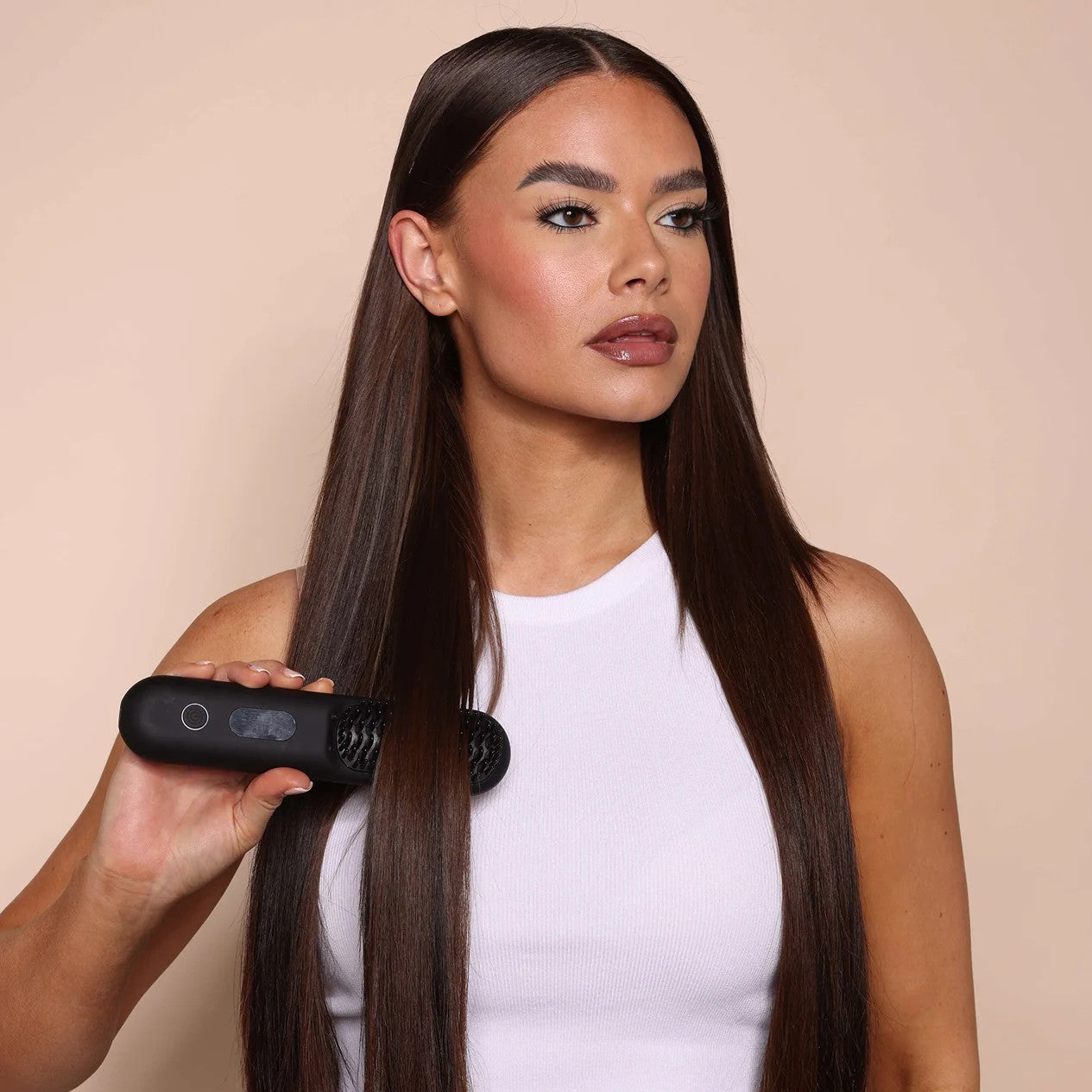 Cordless Hair Smoother & Straightening Brush | SleekStyle