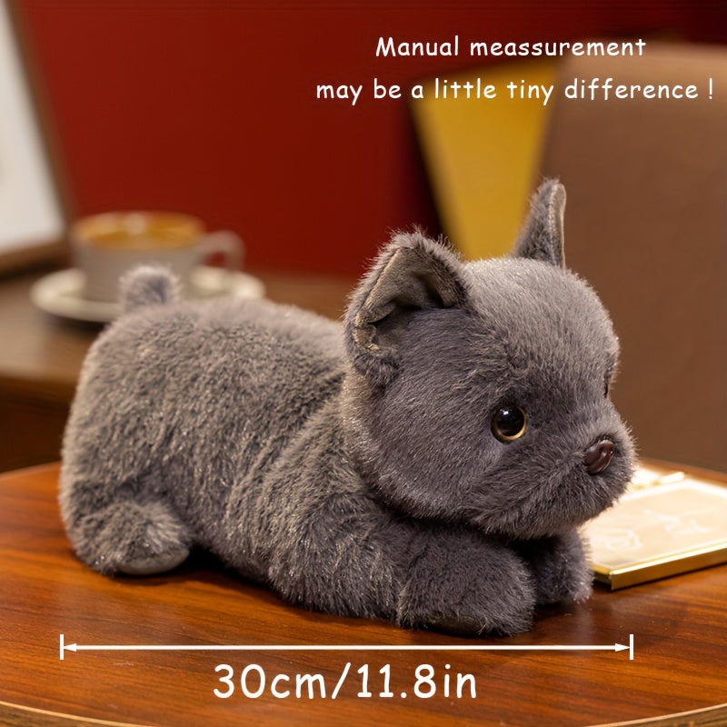 Adorable Plush Bulldog Buddy | Soft Cuddle Toy for All Ages