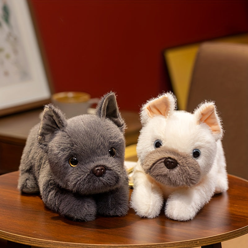 Adorable Plush Bulldog Buddy | Soft Cuddle Toy for All Ages