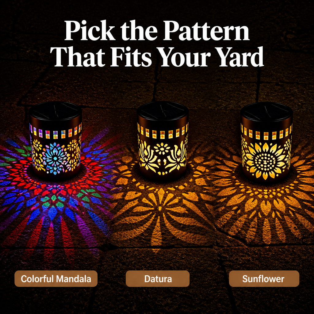 LumiAura™ — Transform Your Nights into a Mesmerizing Garden Escape