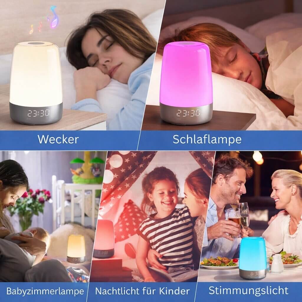 Sunrise Alarm Clock | Gentle Wake-Up Light | DayBright