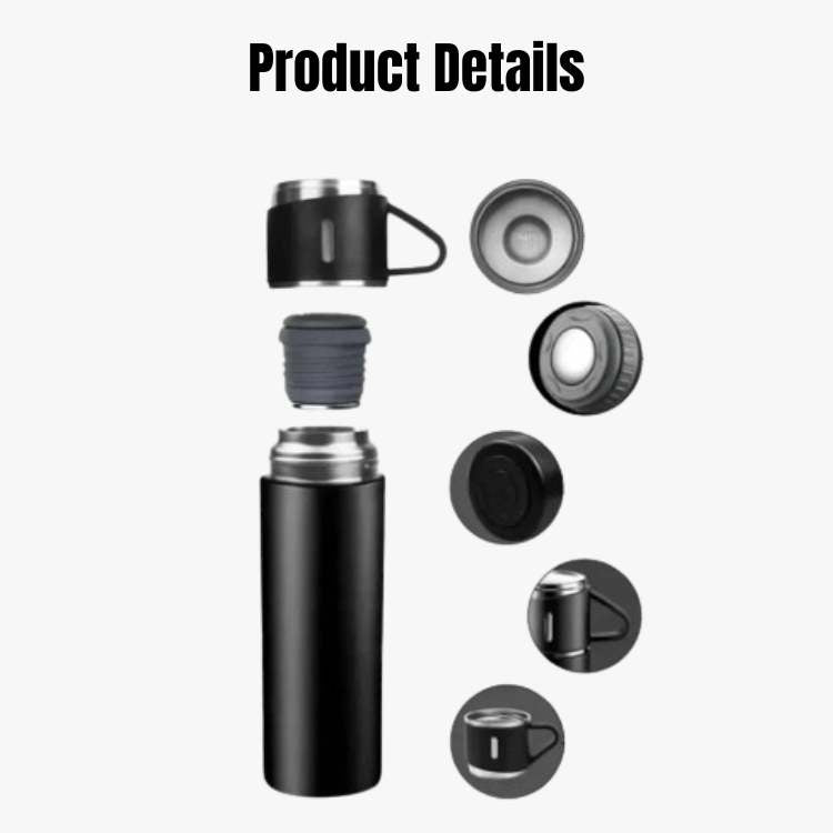 Elegant Insulated Bottle for Hot and Cold Beverages