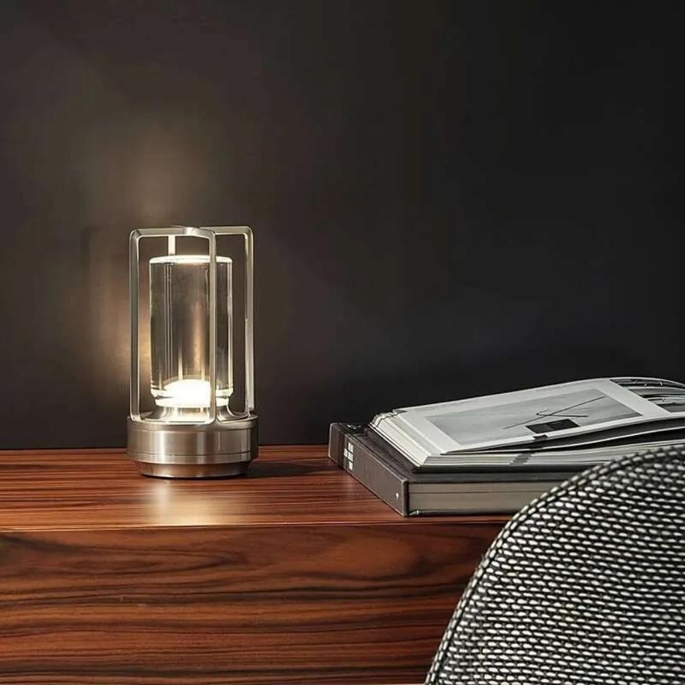Portable LED Table Lamp | Rechargeable Mood Light | Elegant Design