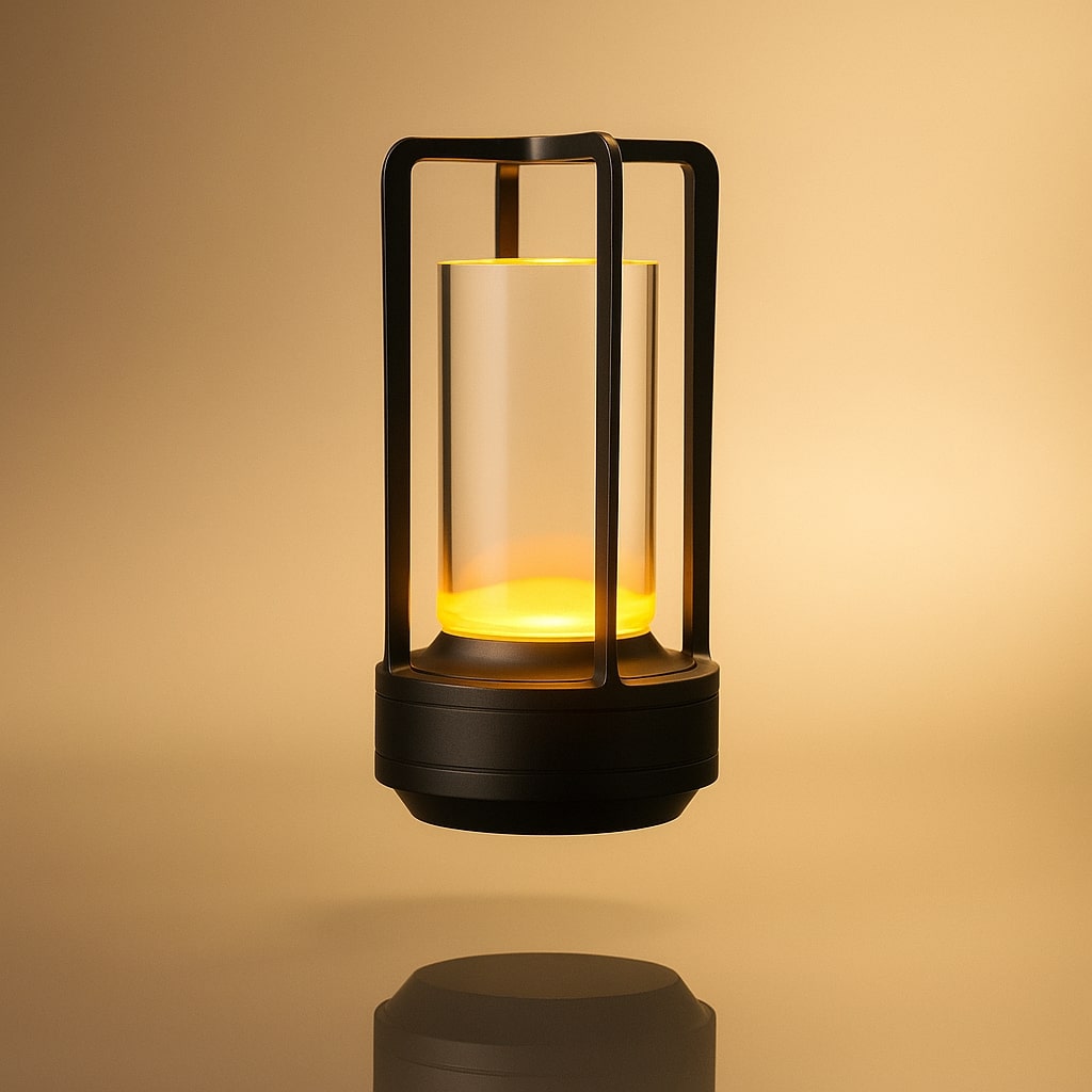 Portable LED Table Lamp | Rechargeable Mood Light | Elegant Design