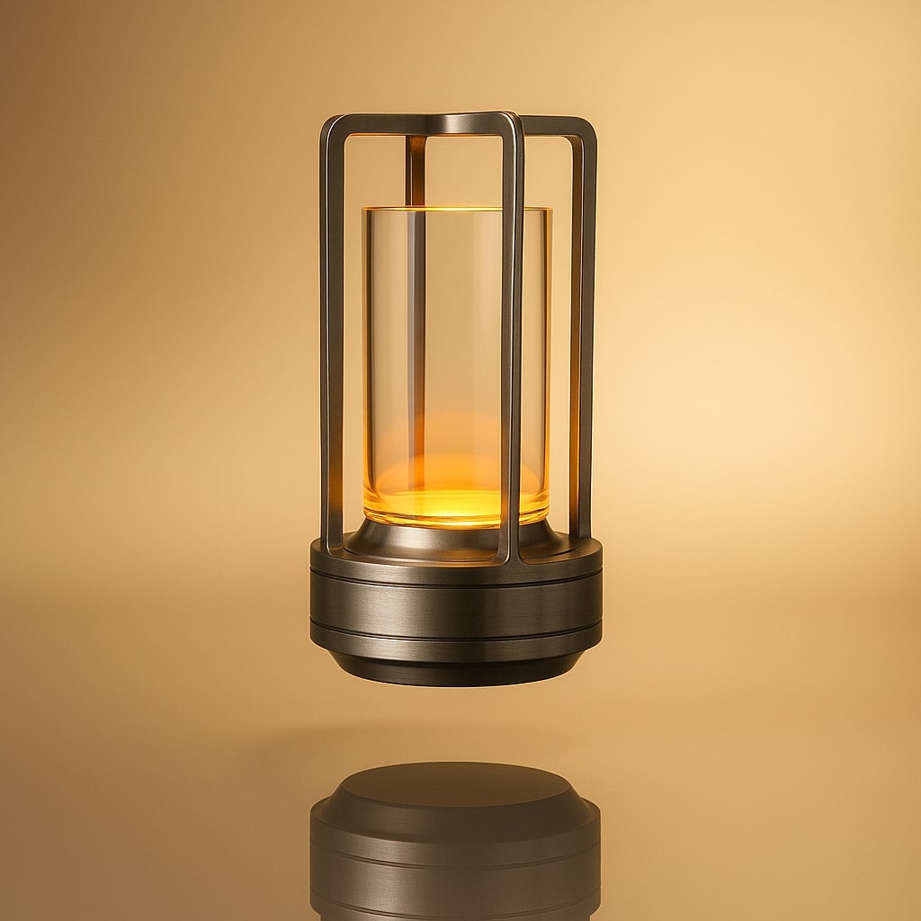 Portable LED Table Lamp | Rechargeable Mood Light | Elegant Design