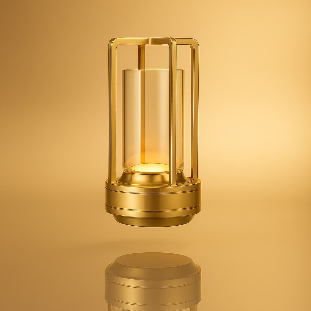 Portable LED Table Lamp | Rechargeable Mood Light | Elegant Design
