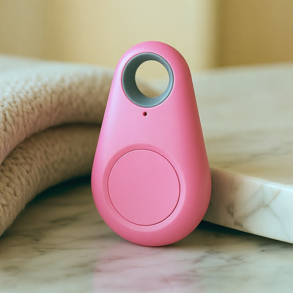 Compact Bluetooth GPS Tracker for Pets, Kids, and Valuables