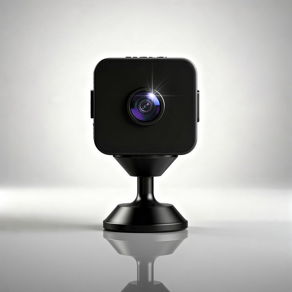 Compact Wireless Security Camera with HD Video Streaming