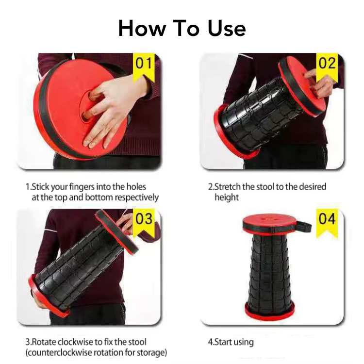 Portable Folding Seat for Ultimate Convenience