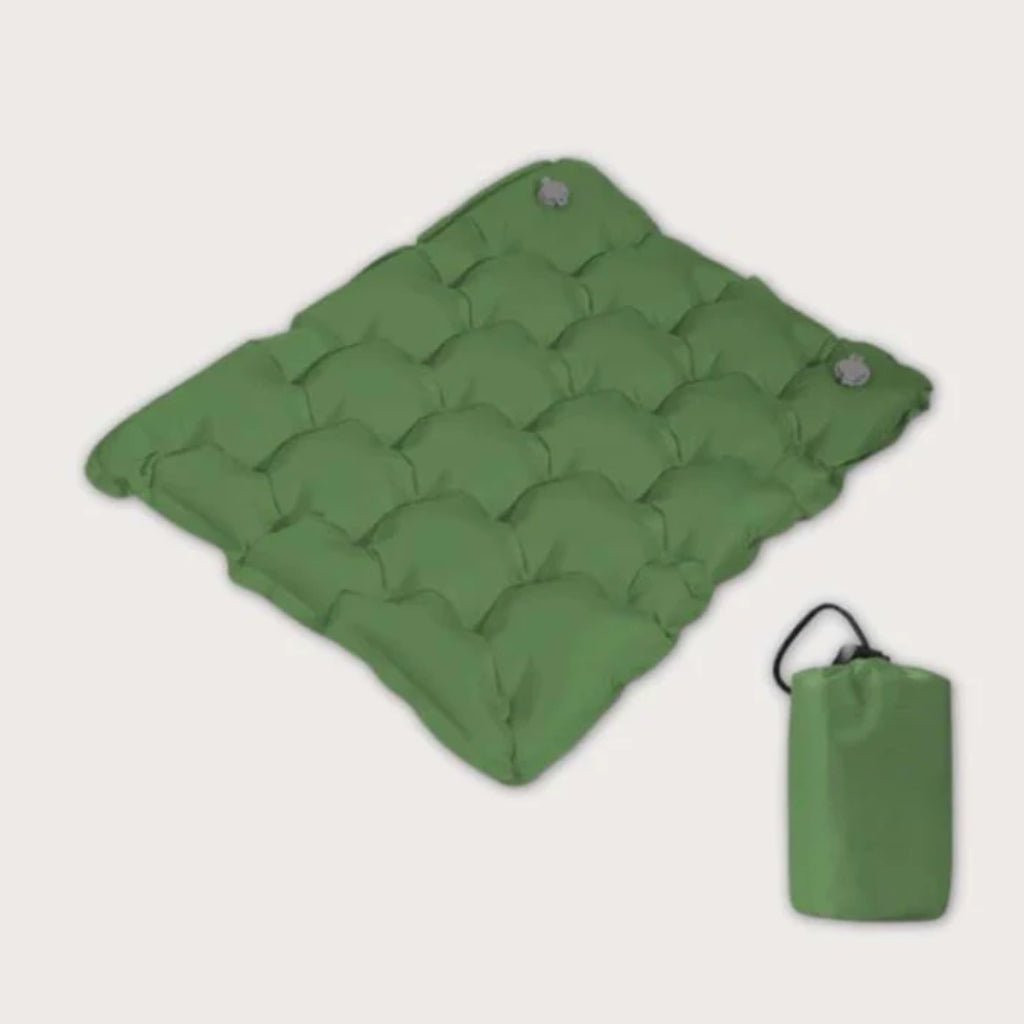 Portable Comfort Cushion with Quick Inflate Feature