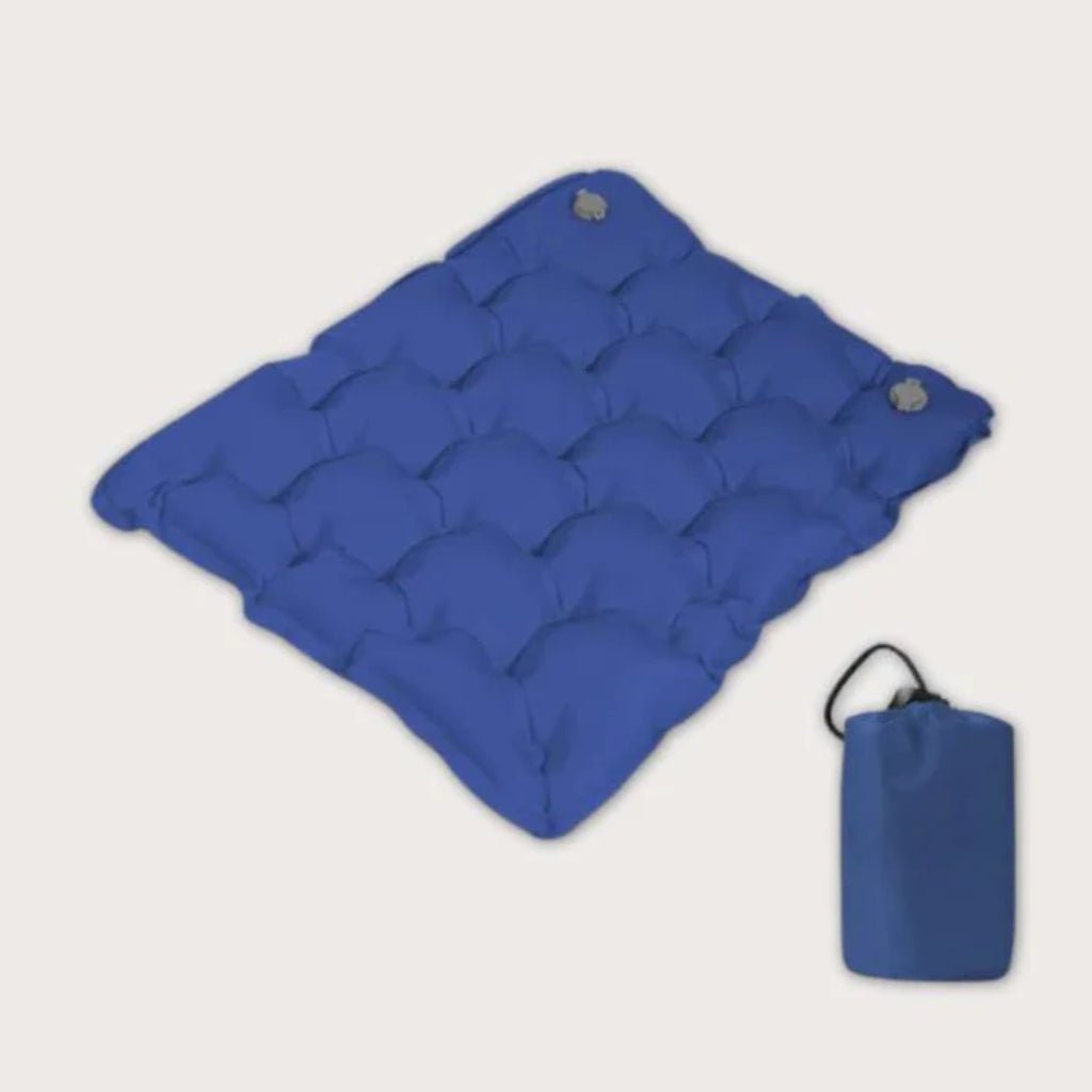 Portable Comfort Cushion with Quick Inflate Feature