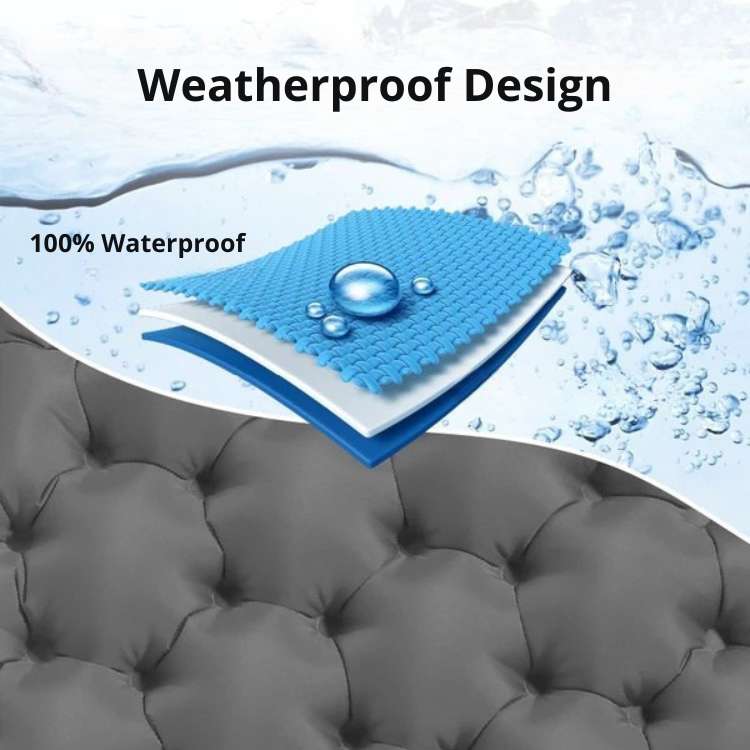 Portable Comfort Cushion with Quick Inflate Feature