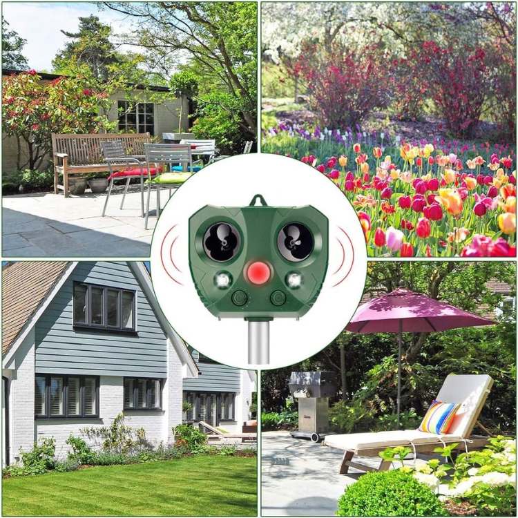 Smart Ultrasonic Animal Deterrent System