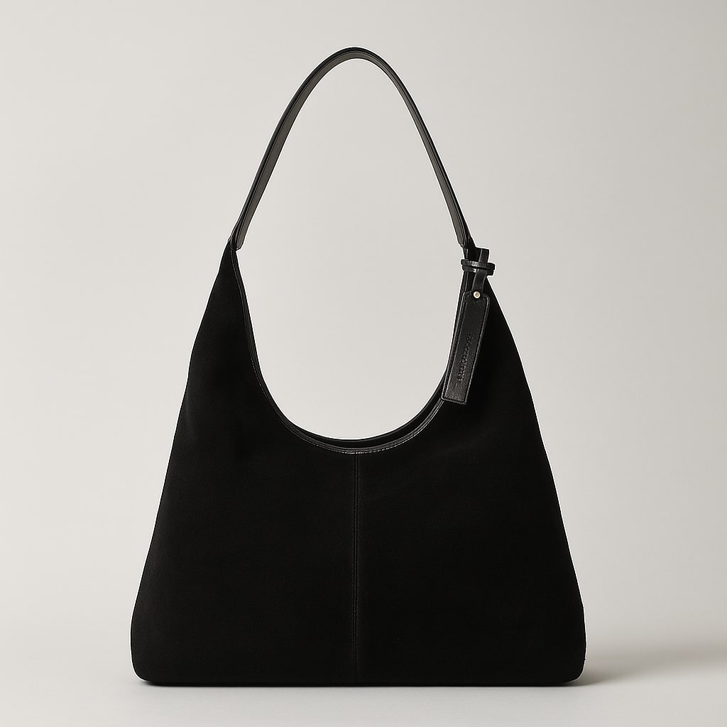 Chic Suede Shoulder Bag for Women | Effortless Vintage Style