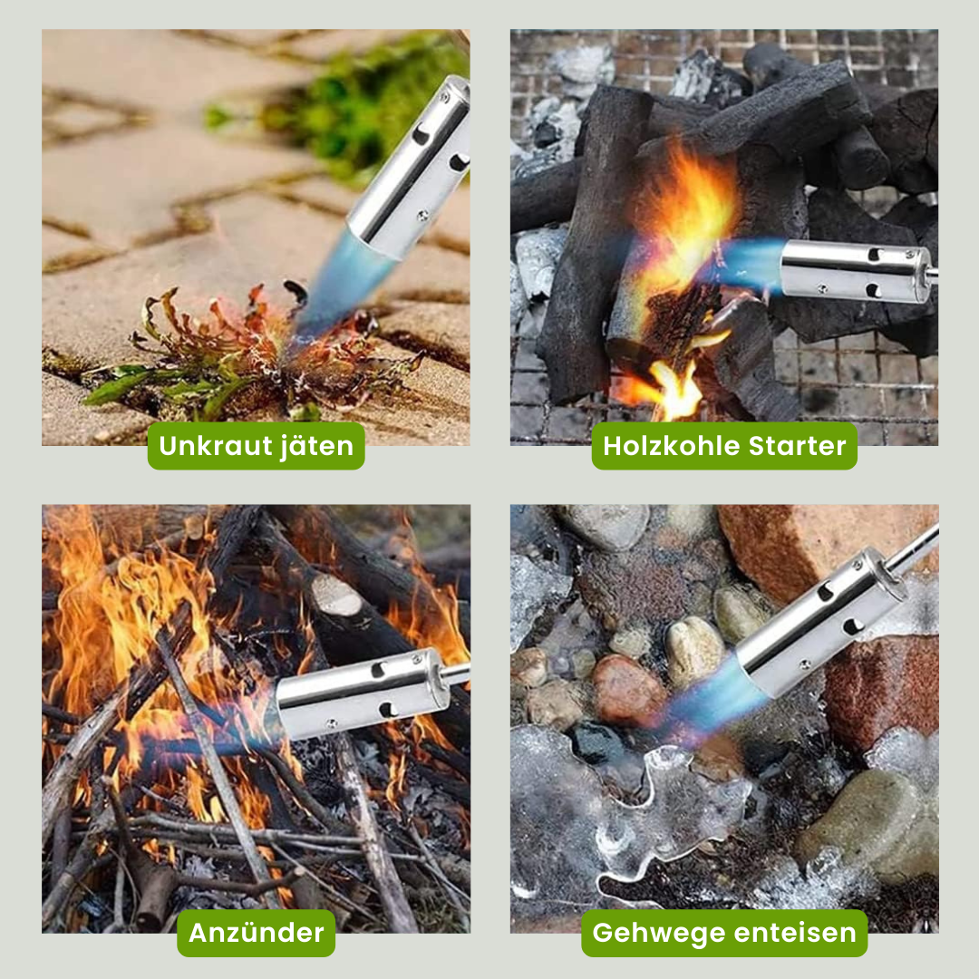 EcoFlame Weed Eliminator | Chemical-Free Heat Treatment Tool