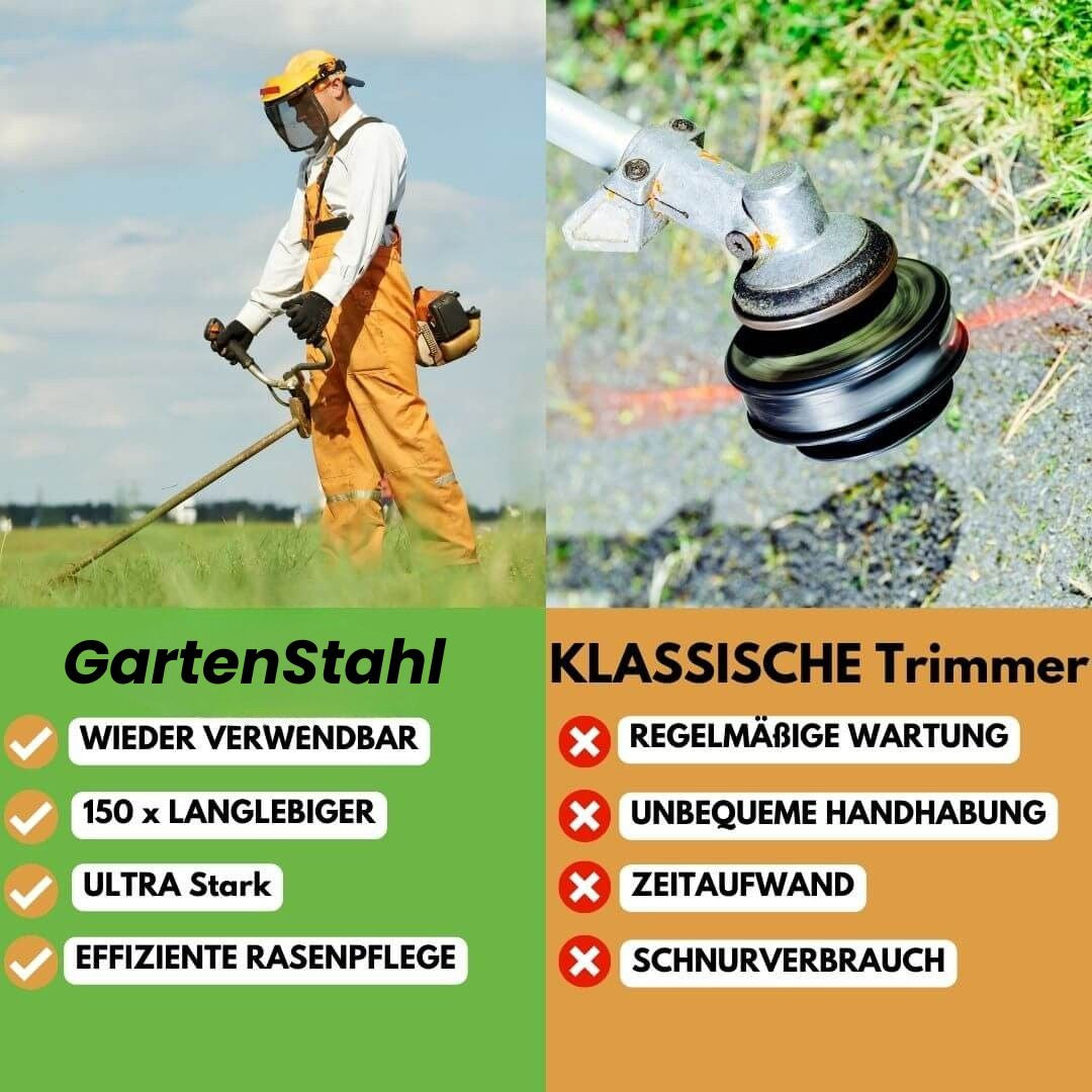 Weed Eliminator Brush for Trimmers | Effortless Garden Cleanup
