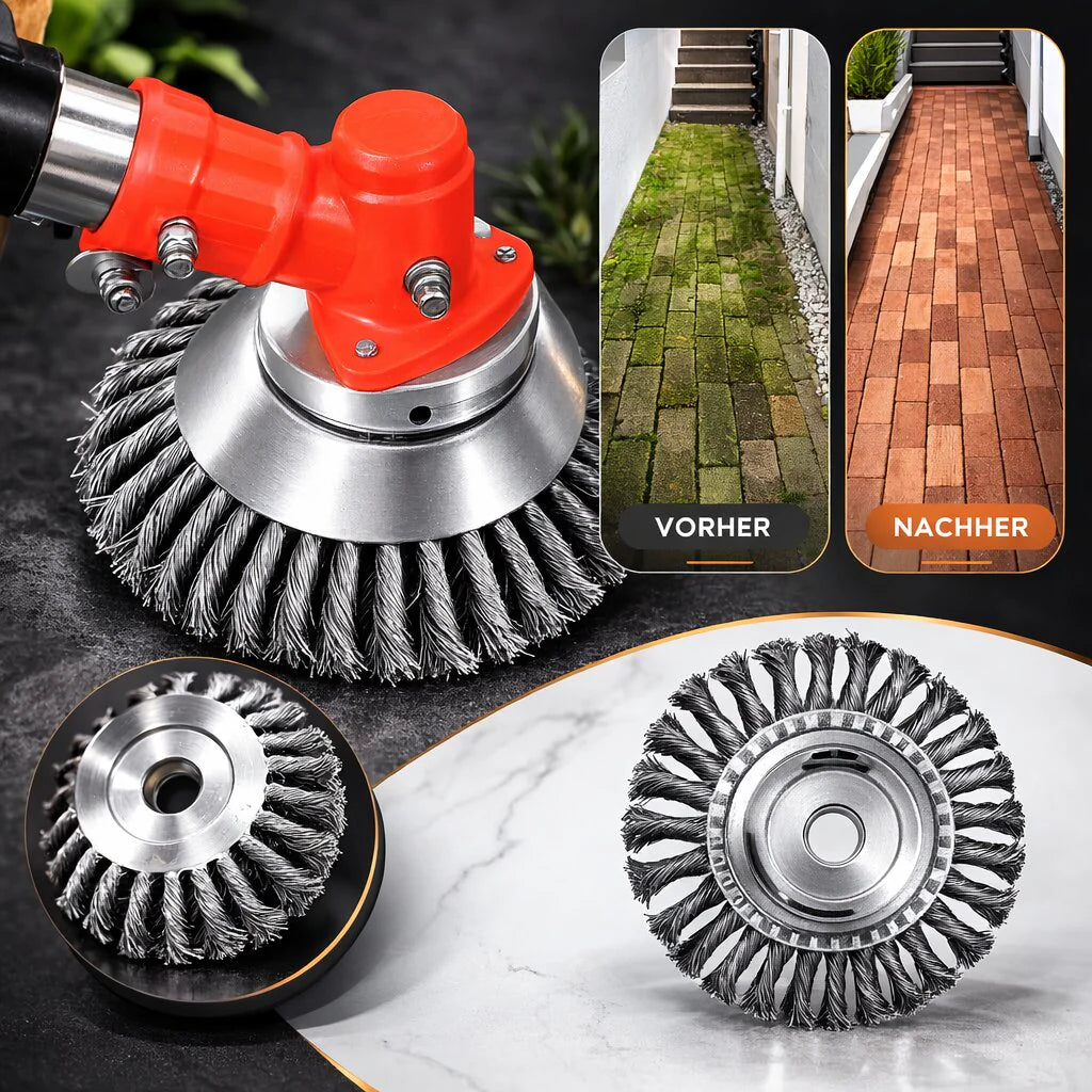 WeedMaster Pro | Ultimate Weed Remover with Steel Brush