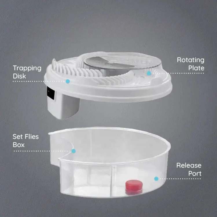 Silent USB Insect Catcher for Home and Outdoors