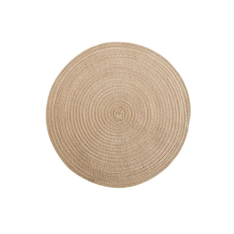 Elegant Linen Dining Mats Set – Versatile & Washable