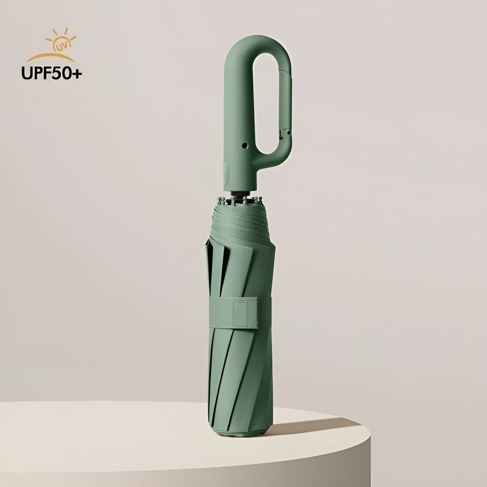 Compact Automatic Folding Umbrella with Easy Grip Handle