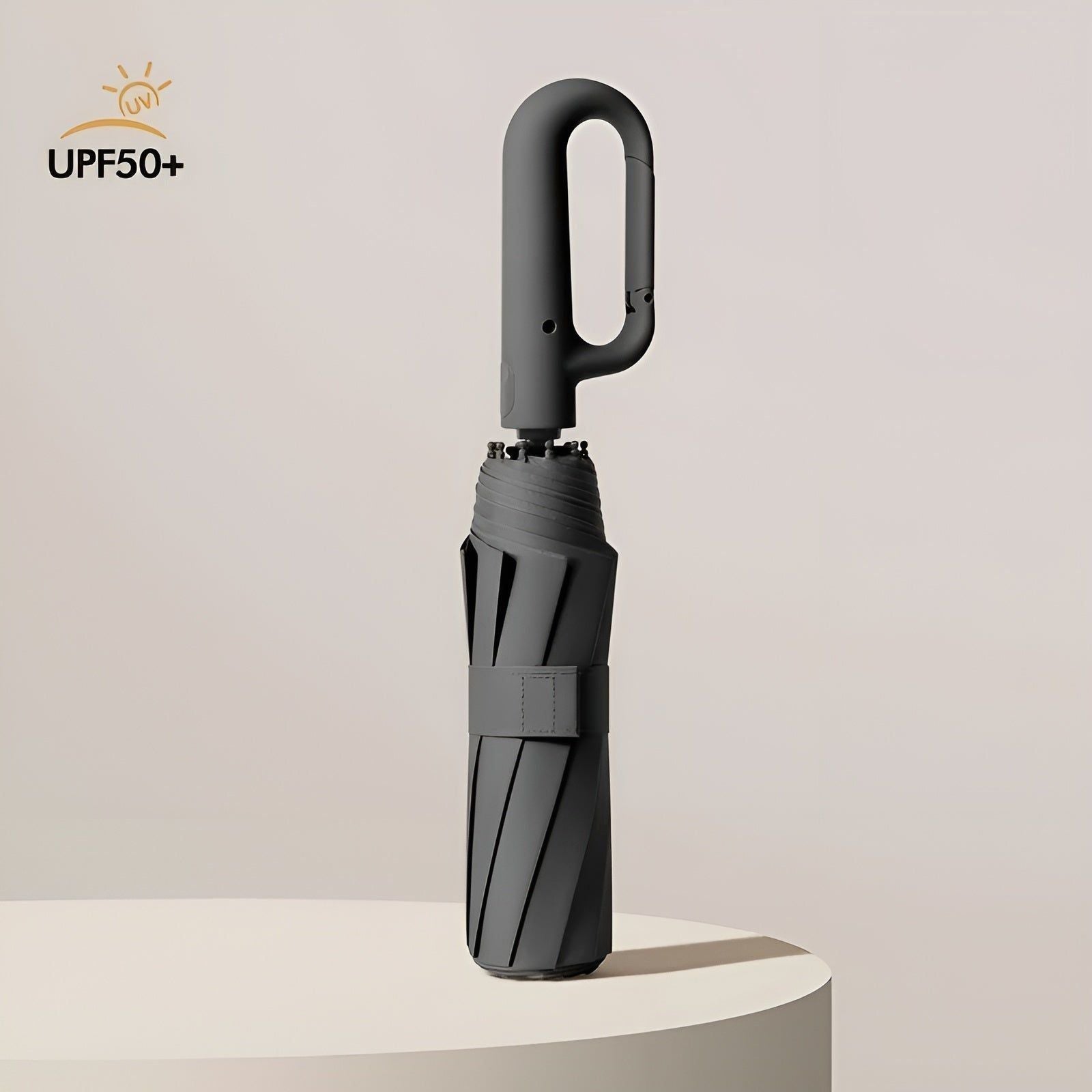 Compact Automatic Folding Umbrella with Easy Grip Handle