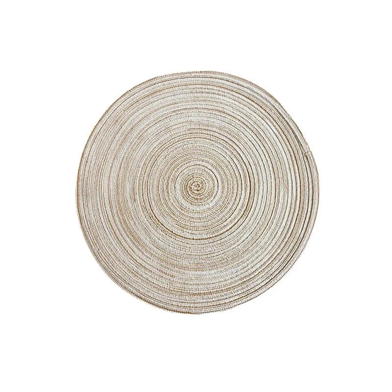 Elegant Linen Dining Mats Set – Versatile & Washable